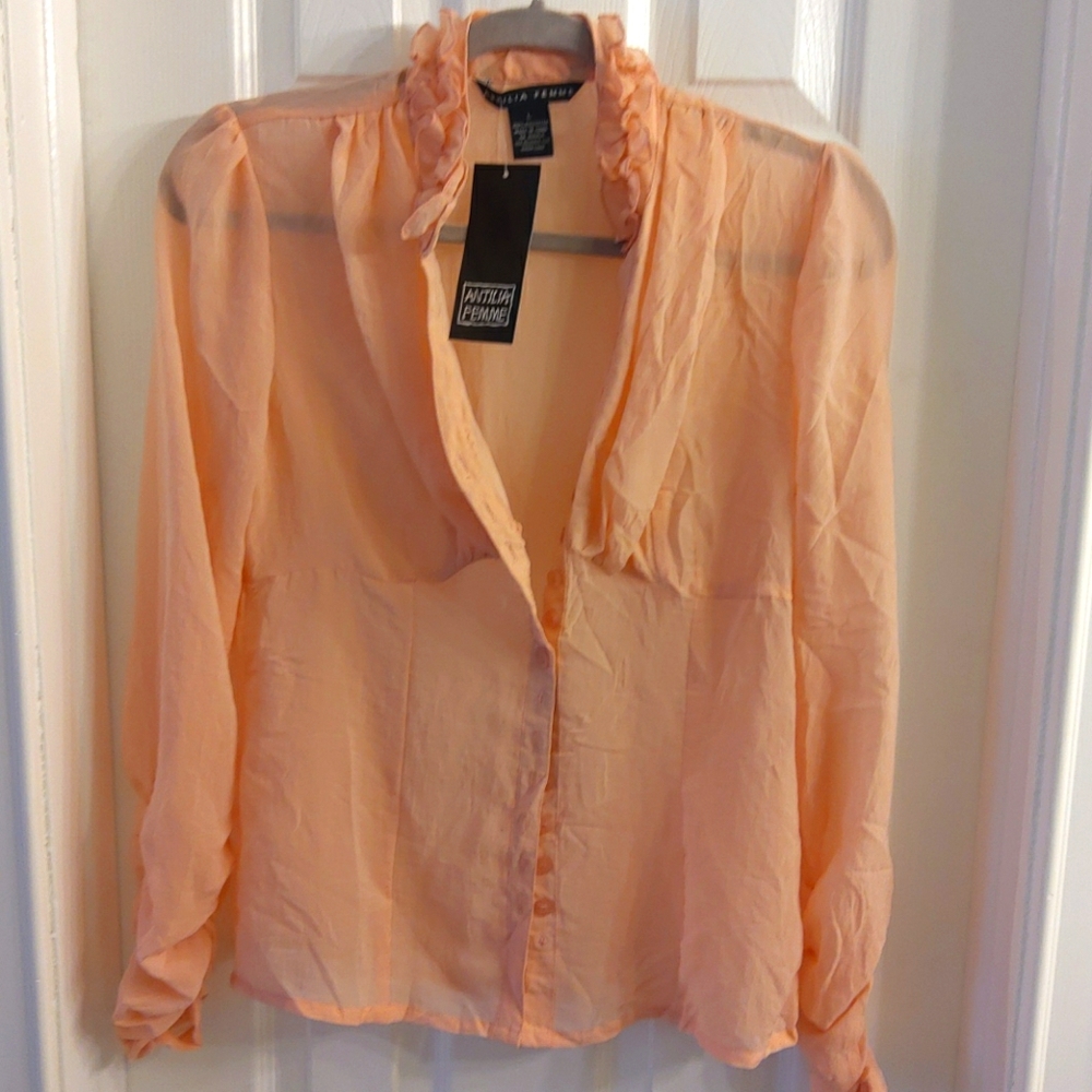 ANTILA FEMME Button Dawn shirt